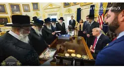 Trump meets with prominent NY, NJ Hasidic Jewish leaders in rare White House gathering