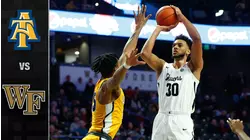 North Carolina A&T vs. Wake Forest Men's Basketball Highlights (2019-20)
