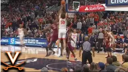 Virginia's Kihei Clark & Jay Huff Connect on the Alley Oop to Slam The Seminoles