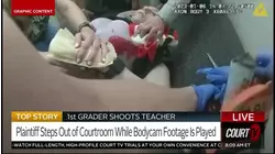 Will Compelling Visuals in 1st Grader Shoots Teacher Trial Impact Jury?