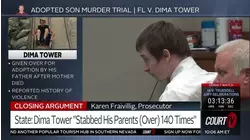 State: Dima Tower 'Stabbed His Parents Over 140 Times'