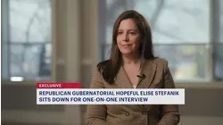 'Enough is enough.' Rep. Stefanik sits down for 1st local TV interview since launching bid for governor