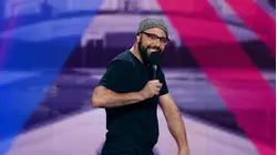 Natasha Leggero and Dave Merheje