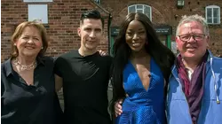 Russell Kane and AJ Odudu