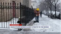 Snow in The Bronx: Castle Hill residents take slow, steady approach to shoveling