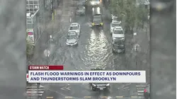 Severe thunderstorms flood streets, businesses across New York City