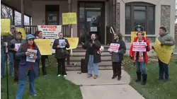 Immigration activists protest NJ ICE raid; 46 people were taken