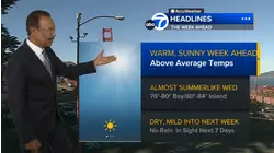AccuWeather Forecast: Clear skies overnight