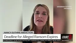 Deadline for Alleged Ransom Expires for Nancy Guthrie