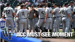 Wake Forest Erupts For 3 Home Runs In A Row Off Of Miami | Must See Moment