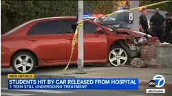 Most Anaheim High School students struck by alleged DUI driver released from hospital