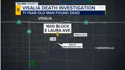 Police investigating death of 71-year-old man in Visalia