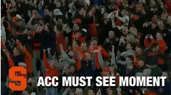 Syracuse Basketball Fans React To A Soccer National Championship | ACC Must See Moment