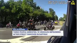 3 people arrested after 200-rider street takeover travels from Hauppauge to Brentwood