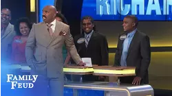 This man needs a cuddle! | Family Feud