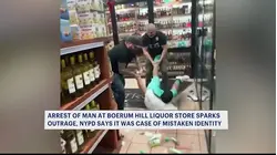 NYPD: Officers' badge, guns removed following chaotic arrest inside Boerum Hill Liquor store