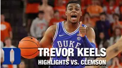 Duke's Trevor Keels Shows Up Big On The Road
