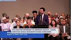 Mayor Mamdani renews housing, public safety pledges at Queens assembly