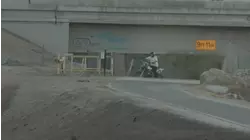 Fleeing Motorcycles