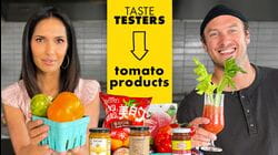 Padma Lakshmi & Brad Try 9 Tomato Products