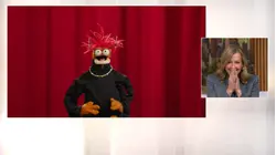 Pepe the King Prawn returns to GMA with a special message for Lara Spencer