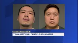2 people arrested in Fairfield gold scams targeting elderly residents