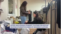 Nyack High School students help peers dress for success for free