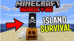 Finding Buried Treasure! (Minecraft Island Survival) Part 5