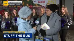 Stuffing the truck toy drive