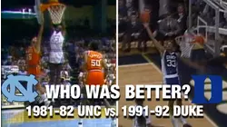 Which Team Was Better? | 1981-82 North Carolina vs.1991-92 Duke