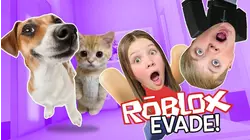 Playing EVADE and Trying To ESCAPE!!! Who Will SURVIVE?