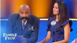 If Steve Harvey's MUSTACHE could talk... | Family Feud