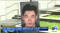 USC grad student accused of drugging, raping 3 women over several years