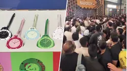 Swatch Stores Forced to Close Amid Frenzy Over Luxury Collab