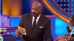 Steve Harvey sings! "I owe it all to my..." | Family Feud