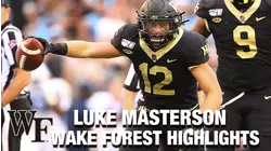 Luke Masterson Wake Forest Highlights | Wake Forest LB