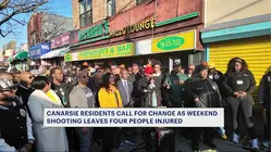 Groups rally against violence after mass shooting outside Canarsie lounge