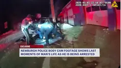 'I can't breathe.' Bodycam video shows man gasping for air during arrest; family seeks answers
