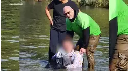 Retired officer jumps in East River to help save mother reportedly drowning baby