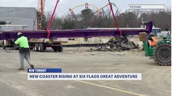 Six Flags begins installing track for 2027 coaster replacing Kingda Ka