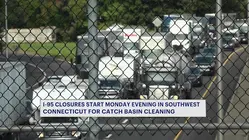 Overnight lane closures announced for I-95 due to catch basing cleaning
