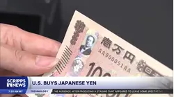 The US has stepped in to buy Japanese yen. Why?