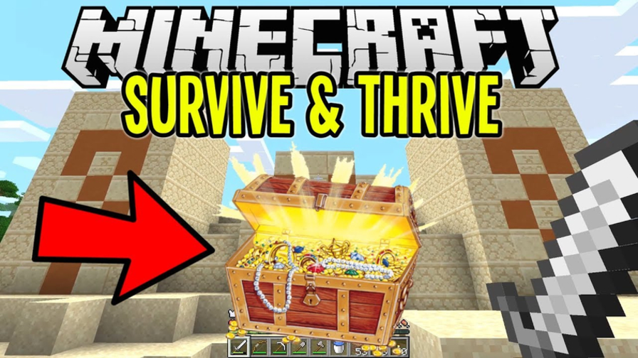 Minecraft Treasure Hunting Tips Tricks Minecraft Survival Let S Play Tutorial Ep 7 Xumo