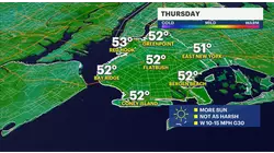 Breezy winds and chilly temperatures to close out the week for Brooklyn