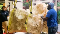 How This 8,000-Pound Crystal Went From Mine To Smithsonian