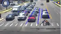 Real-Life 'Spider-Man' Helps Man in Wheelchair to Safety