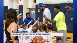 Jersey Proud: Karl-Anthony Towns hosts youth basketball camp at Kean University