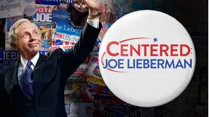 Centered: Joe Lieberman