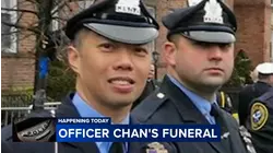 Philadelphia Highway Patrol Officer Andy Chan laid to rest