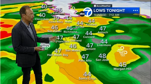 AccuWeather Forecast: Storm Upgraded To Level 4 System - ABC7 Bay Area ...